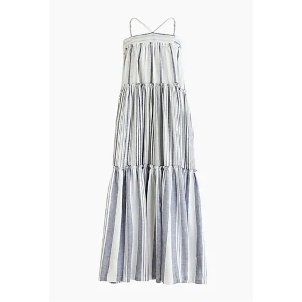 J. Crew chambray maxi coverup